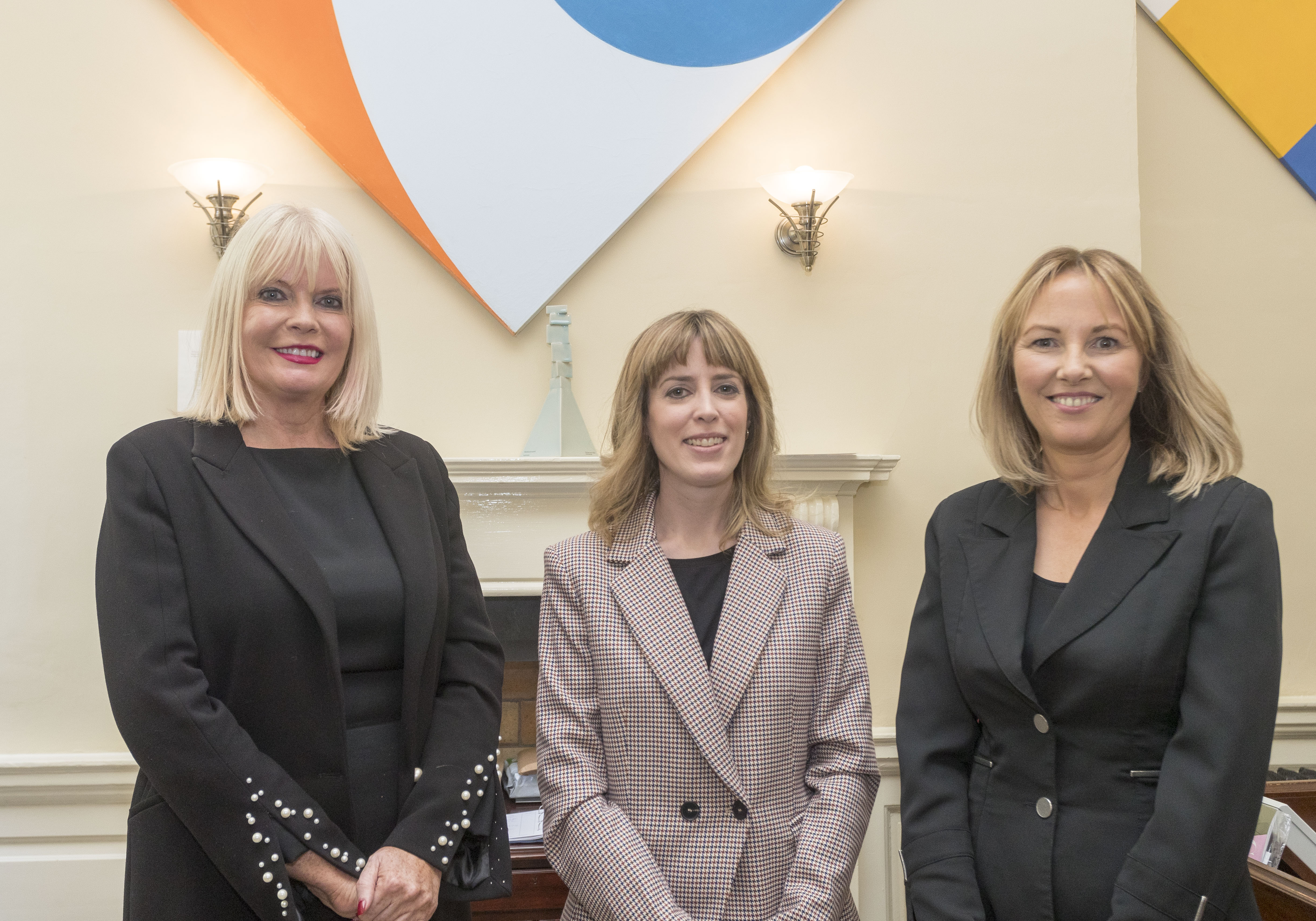 Minister Mary Mitchell O'Connor, Dr Eavan O'Brien and Professor Judith Harford