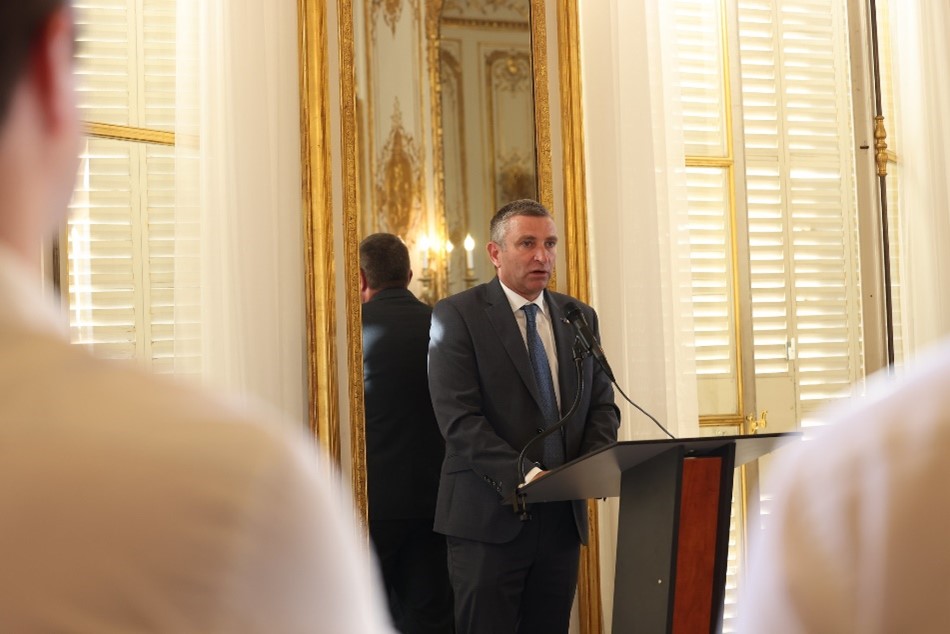 Speaker at Irish Embassy in Paris